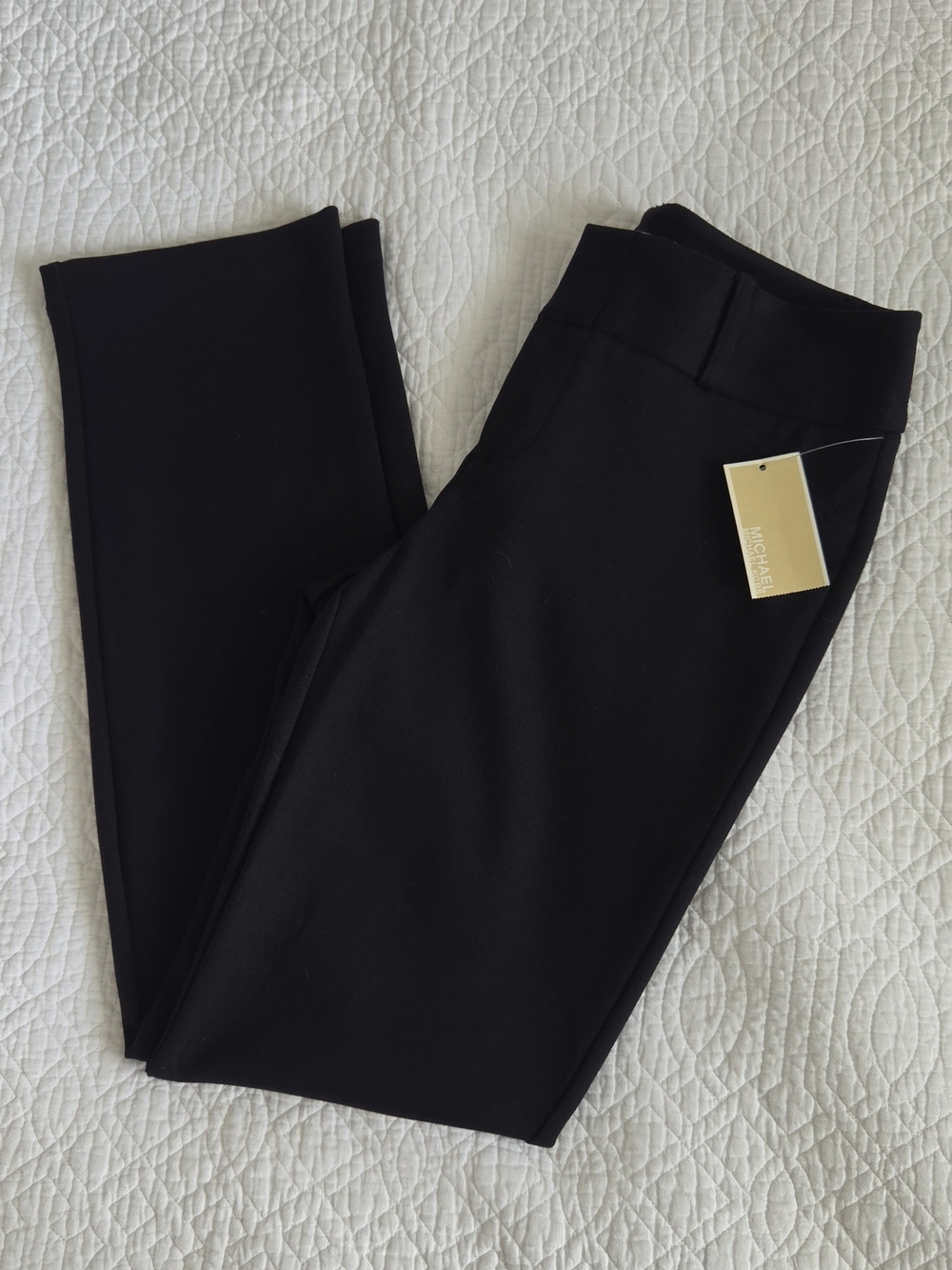 Michael Kors Black Tailored Ponte Pants